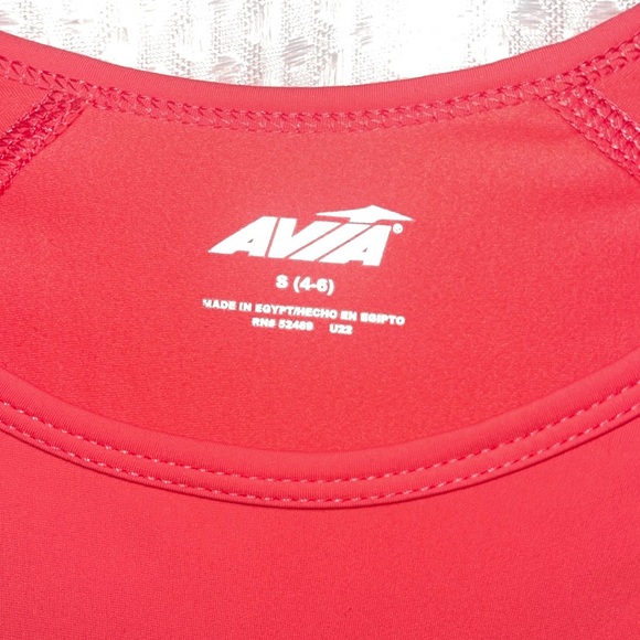Avia Athletic Top Womens Small Shirt Watermelon Pink - Picture 2 of 4